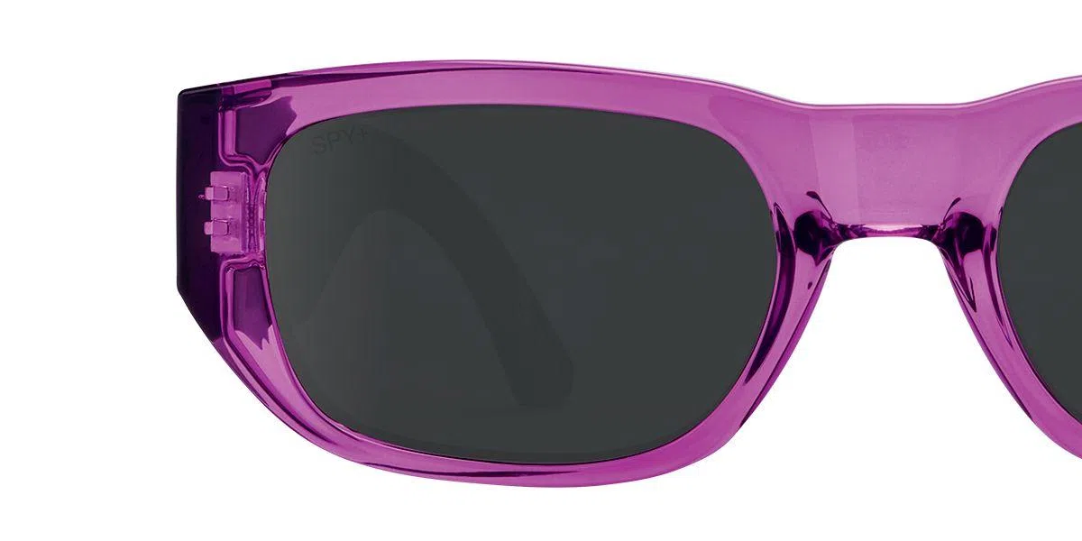 SpyOptic 670000 Sunglasses - Translucent Red Matte Black - view 25